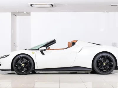 2026 Ferrari 296 GTS RHD / Bianco Italia / Cuoio for export from Japan