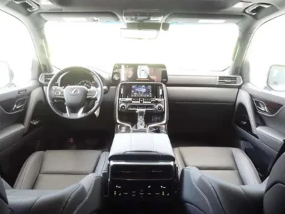 US Lexus LX LX600 LUXURY new car parallel 23y model black leather (No-960684) for export from Japan