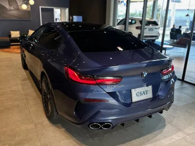 2022 BMW Alpina B8 Gran Coupe Alrat 4WD (Alpina Blue) for export from Japan