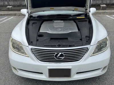 2006 Lexus LS460 White Limousine Hearse