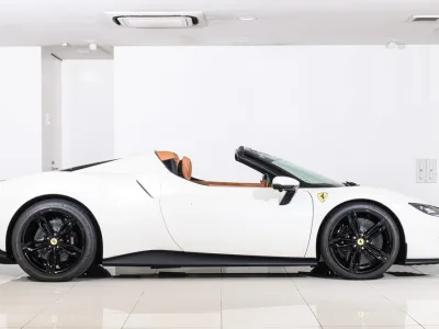 2026 Ferrari 296 GTS RHD / Bianco Italia / Cuoio for export from Japan