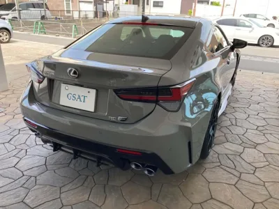 2025 Lexus RC F Emotional Touring - Pure Thrill in Ash Gray! (No.961020) for export from Japan