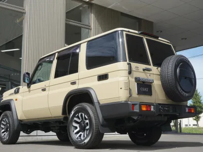 2025 Toyota Land Cruiser 70 AX for export from Japan