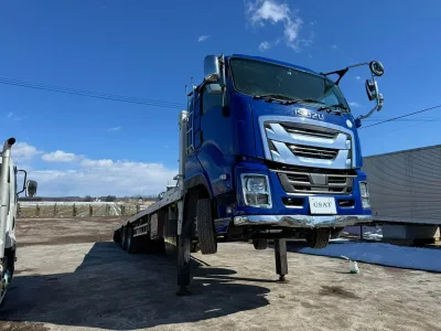 2016 ISUZU GIGA Selfloader Truck QKG-CYJ77A (No.J0945) for export from Japan