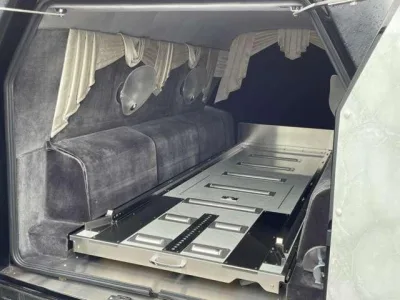 2009 Toyota century Long Hearse with Drawer Coffin Stand Keyless Back Camera (No.420857) for export from Japan