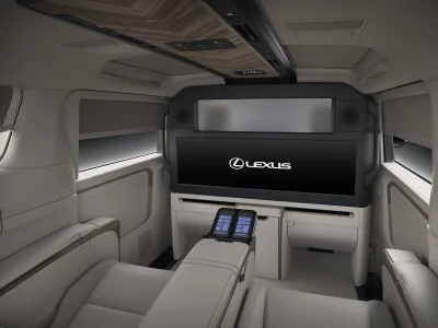 2025 All-New Lexus LM Unique "Luxury Mover" LM350/500 (No.J0810) for export from Japan