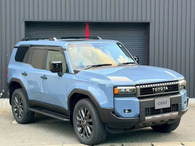 2026 Toyota Land Cruiser 250 2.8 ZX Diesel Turbo 4WD (Blue) for export from Japan