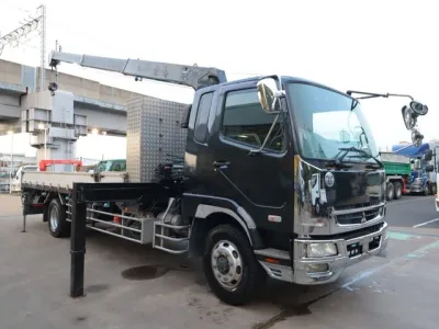 2007 Mitsubishi Fuso fighter Tadano Crane equipped trucks PDG-FK65FZ(No.11944) for export from Japan