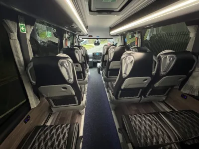 Mercedes-Benz Sprinter Ferqui Sunset 19-Seater Midi Coach RHD for export from Japan