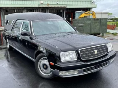 2009 Toyota century Long Hearse with Drawer Coffin Stand Keyless Back Camera (No.420857)