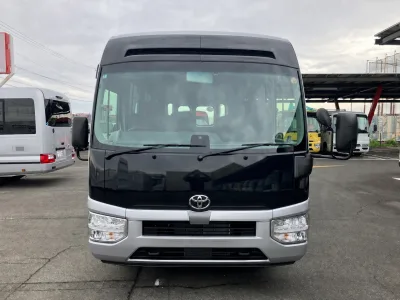 2026 Toyota Coaster GX 25-Seater 3.0L Diesel Auto for export from Japan