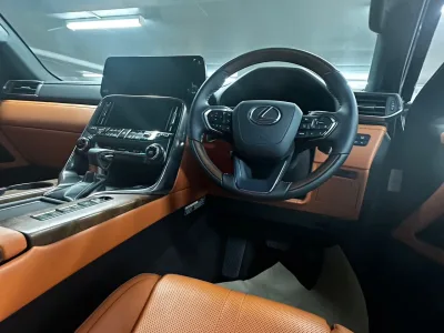 2025 LEXUS LX600 RHD ULTRA LUXURY BLACK BROWN (No.J0851) for export from Japan