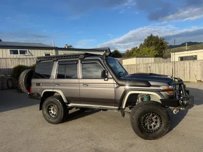 2022 Toyota Land Cruiser 76 Series 70th Anniversary V8 4WD for export from Japan