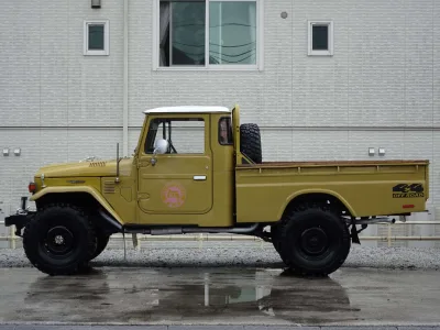 1993 TOYOTA LAND CRUISER 40 Pickup FJ45 power steering  (No.960873) for export from Japan