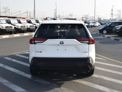 Toyota RAV4 Hybrid Leather White 2020 (No-830704) for export from Japan