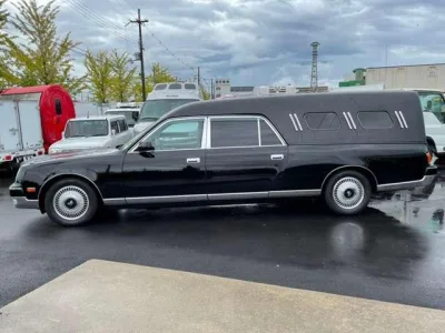 2009 Toyota century Long Hearse with Drawer Coffin Stand Keyless Back Camera (No.420857) for export from Japan