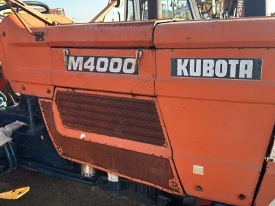 KUBOTA M4000 TRACTOR for export from Japan
