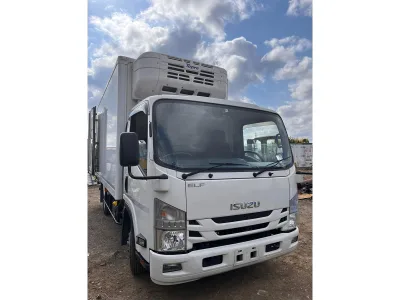 2019 ISUZU ELF Refrigerator Truck TPG-NPR85AN (No.J0683) for export from Japan