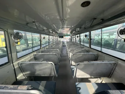 2015 TATA long bus with AC 2 units(No.830794) for export from Japan
