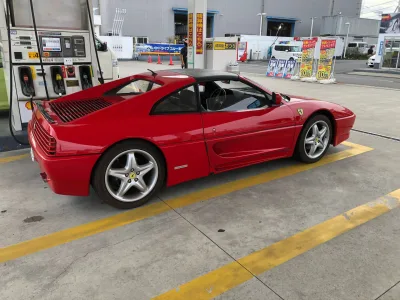 1991 Ferrari 348 TS (Type F119) Sports car (No.680708) for export from Japan