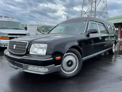 2009 Toyota century Long Hearse with Drawer Coffin Stand Keyless Back Camera (No.420857) for export from Japan