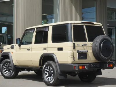 2025 Toyota Land Cruiser 70 AX for export from Japan