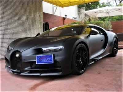 2021 Bugatti Chiron Sportive (Limited 20) 8.0 liter 16-cylinder (Matte Black Carbon) (No.J0642)