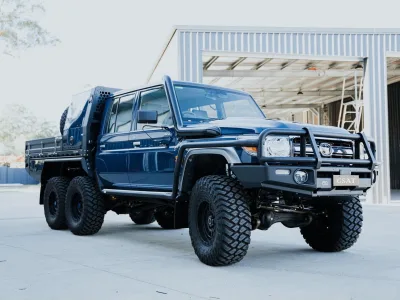 2023 Toyota Land Cruiser GXL Manual 4x4 Double Cab: Customized for Ultimate Adventure(No.960971) for export from Japan