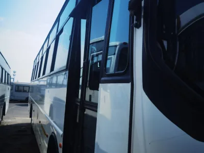 2021 TATA AC 66 seater new long Bus (No.830792) for export from Japan