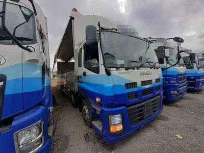 2013 Isuzu Giga large Aluminum wing Body QKG-CYJ77A used truck (No.920766) for export from Japan