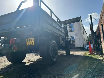 1986 MERCEDES BENZ UNIMOG U1300L  EX-ARMY (No.J0817) for export from Japan