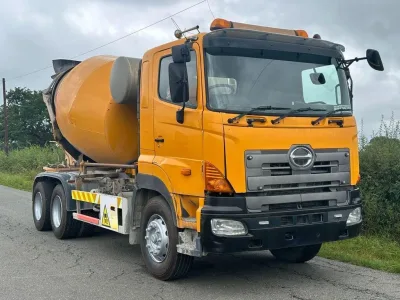 2005 Hino 700 Series FM700 6x4 Concrete Mixer Truck for export from Japan