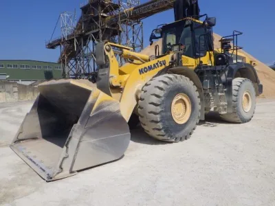 KOMATSU WA500-8 Wheel loader (No.J0743) for export from Japan