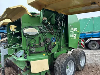 KRONE Vario Pack Multi-Cut 1800 round baler (No.J0877) for export from Japan