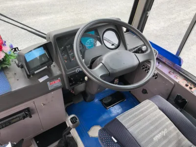 2001 Mitsubishi Fuso 47 Seater Bus , Leaf Springs, AC, MT (No.J0915) for export from Japan