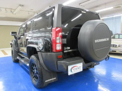 2008 Hummer H3 Luxury Sunroof / Black Leather / Navi / Cruise control / SUV (No.960801) for export from Japan