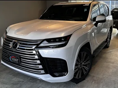US Lexus LX LX600 LUXURY new car parallel 23y model black leather (No-960684) for export from Japan