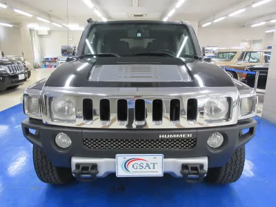 2008 Hummer H3 Luxury Sunroof / Black Leather / Navi / Cruise control / SUV (No.960801) for export from Japan