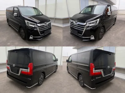 2020 Toyota GranAce TRG Lotus II Hearse 2.8L Diesel for export from Japan