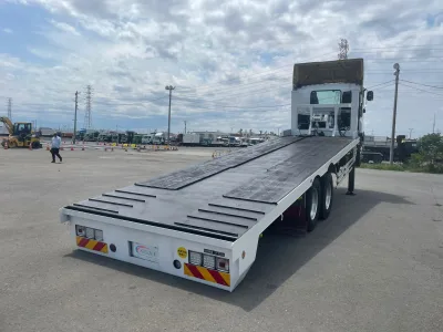 2017 Isuzu Giga Self Loader Truck with Winch remote control (No.Jo480s) for export from Japan