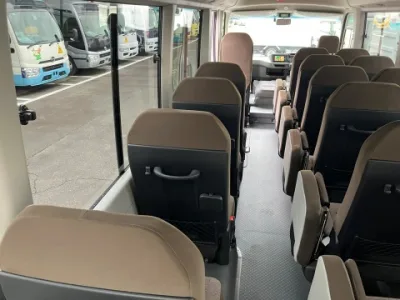 2026 Toyota Coaster GX 25-Seater 3.0L Diesel Auto for export from Japan