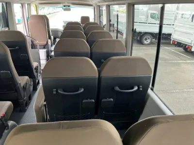 2026 Toyota Coaster GX 25-Seater 3.0L Diesel Auto for export from Japan
