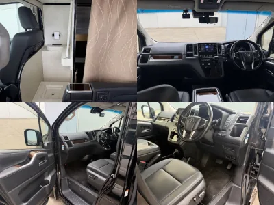 2020 Toyota GranAce TRG Lotus II Hearse 2.8L Diesel for export from Japan