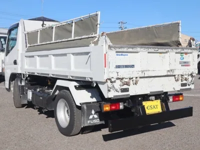 2021 Mitsubishi Fuso Canter small earth dumper 2PG-FBA60 used truck (No.111941) for export from Japan
