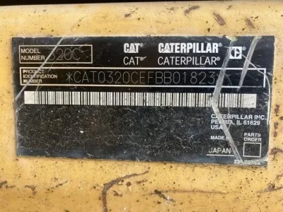 CAT 320C HYDRAULIC EXCAVATOR