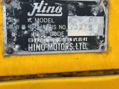 HINO RANGER DOUBLE CABIN WITH CRANE — FOR EXPORT
