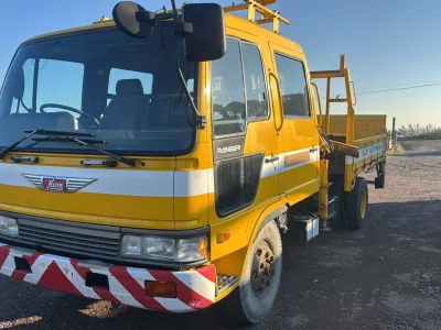 HINO RANGER DOUBLE CABIN WITH CRANE — FOR EXPORT