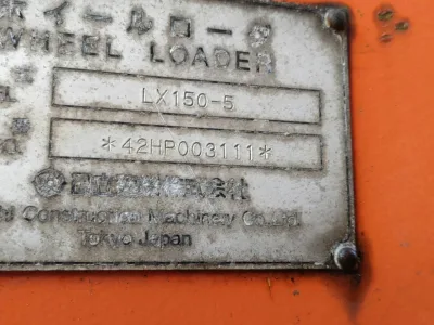 HITACHI LX150-5 WHEEL LOADER (No.104845)