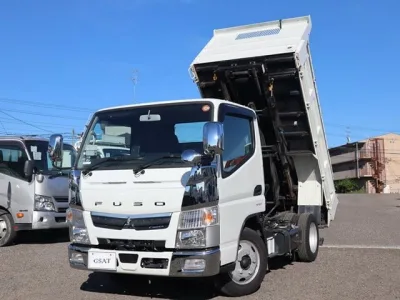 2021 Mitsubishi Fuso Canter small earth dumper 2PG-FBA60 used truck (No.111941)