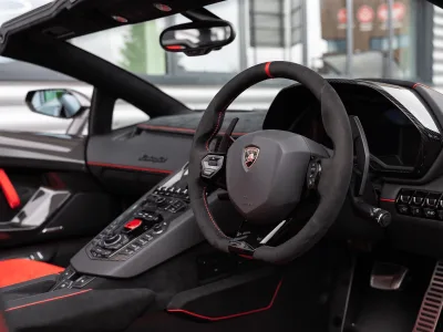 2021 Lamborghini Aventador SVJ Roadster: The Ultimate Supercar Experience convertible (No.112972)